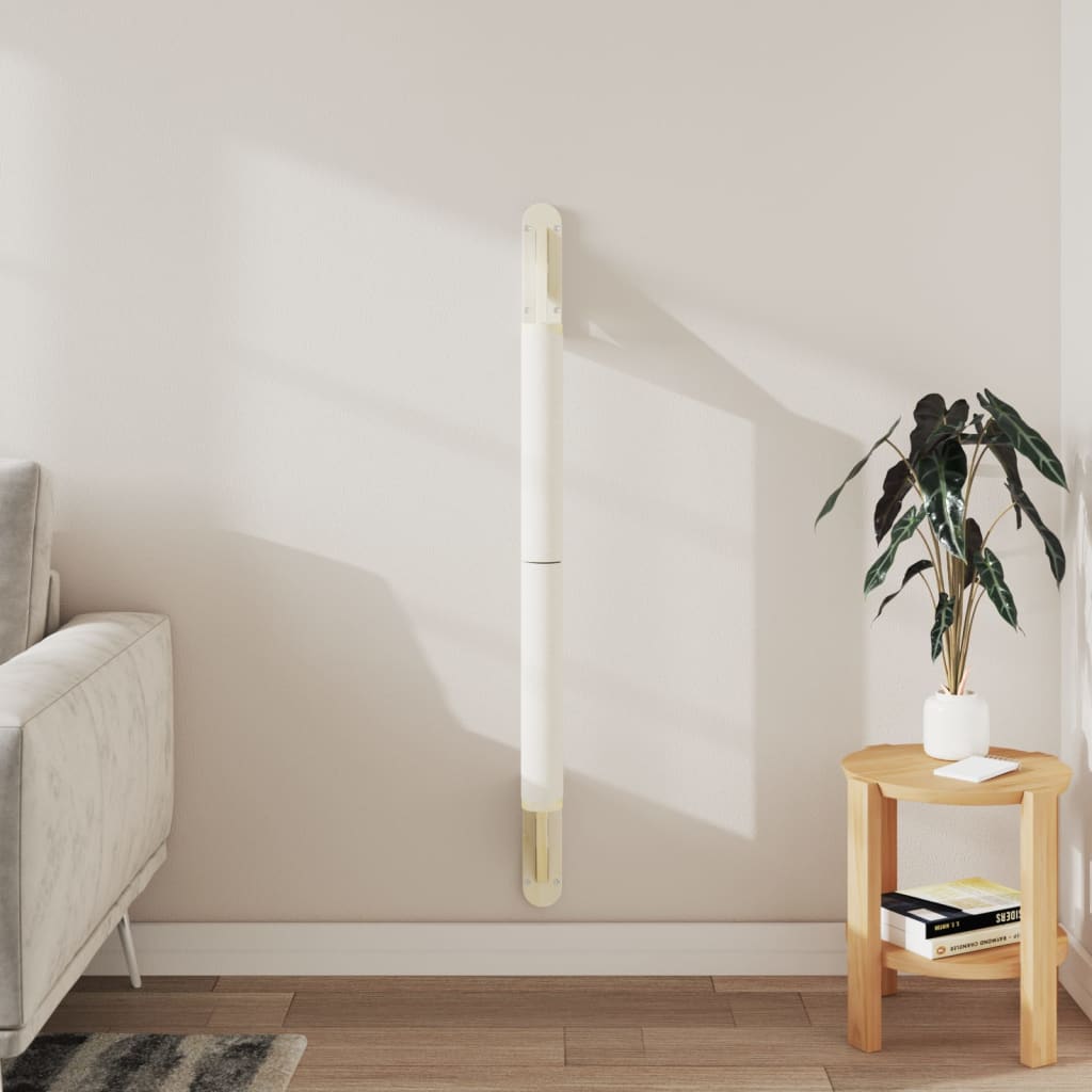 Seinale kinnitatav kassi kraapimispost, 109 cm, sisal