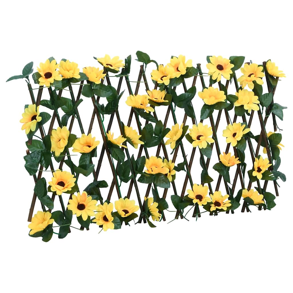 Kunst luuderohuga pikendatav võre, kollane, 180x30 cm