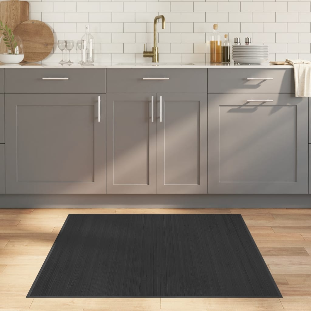 Vaip, kandiline, hall, 100 x 100 cm, bambus