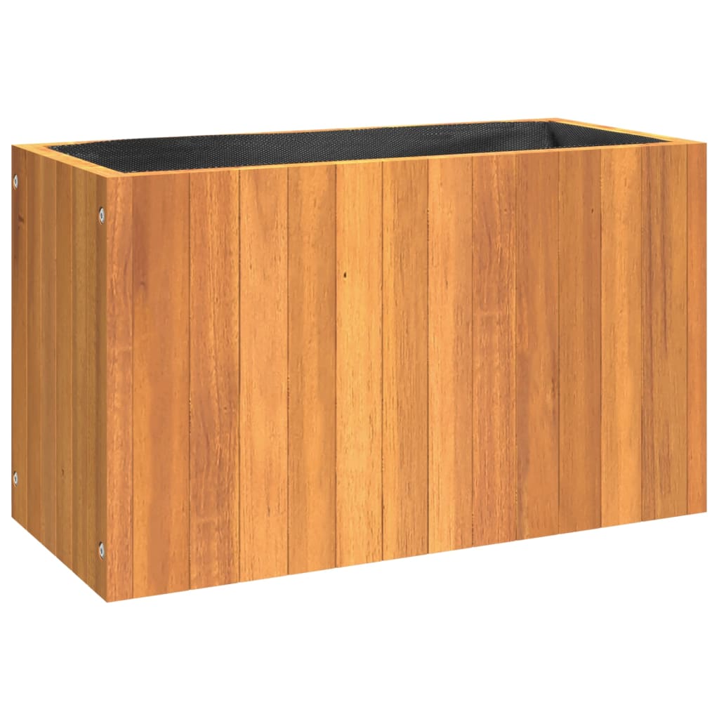Aia taimekast, 59x27,5x35 cm, akaatsiapuit