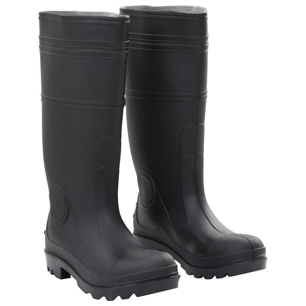 Kummikud, must, suurus 38, PVC
