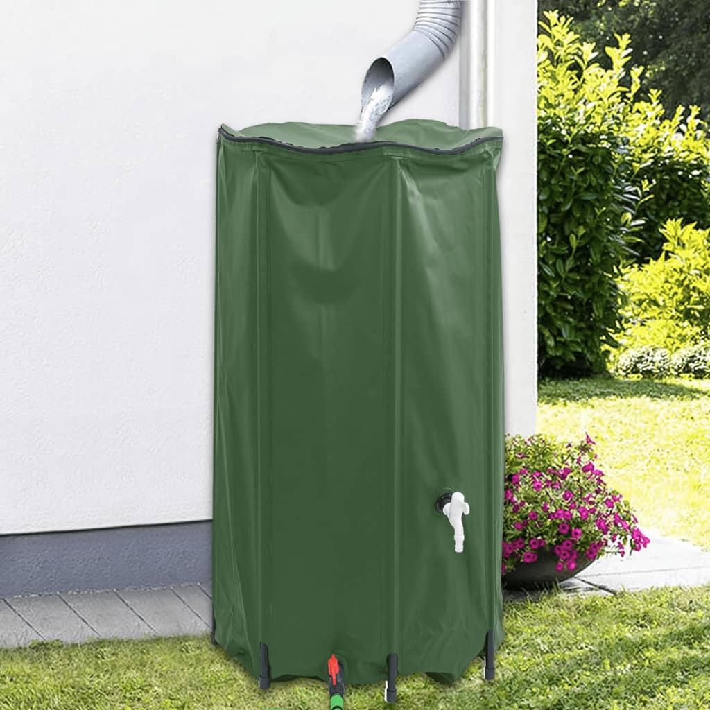 Kraaniga veepaak, kokkupandav, 380 l, PVC