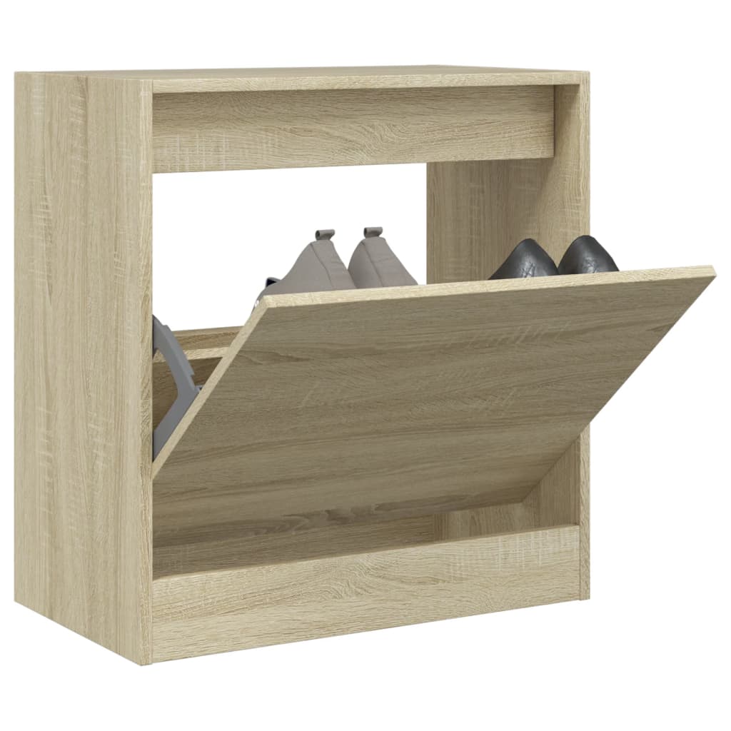 Jalatsikapp, Sonoma tamm, 60 x 34 x 63,5cm, tehispuit