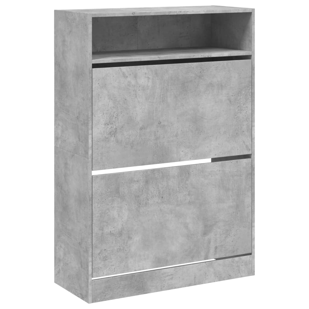 Jalanõudekapp, 24 klappuksega, betoonhall, 80 x 34 x 116 cm