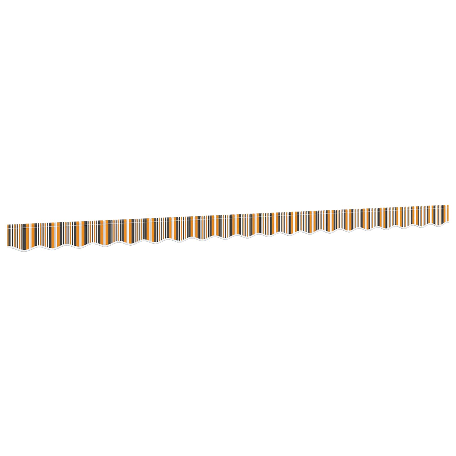 Varikatuse karniisi asenduskangas, kollane ja hall triibuline, 600 cm