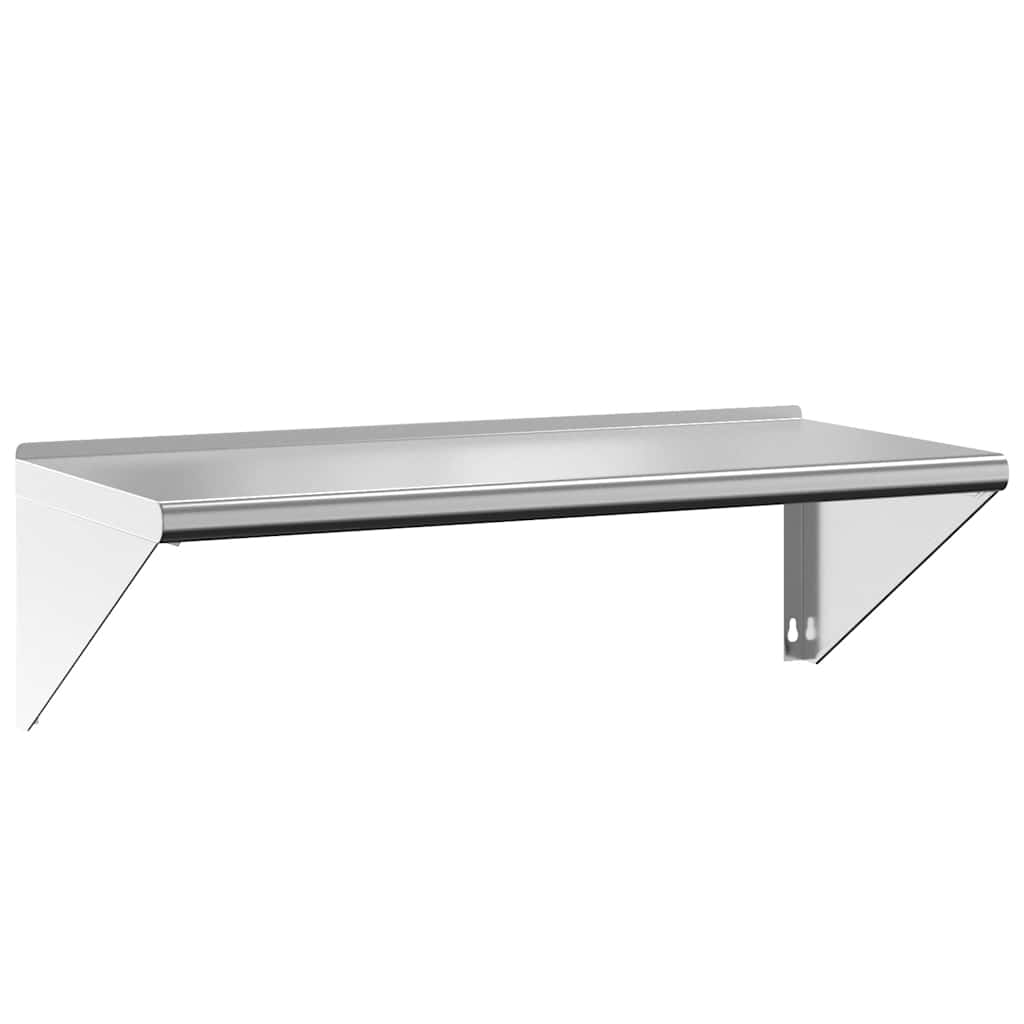 Seinariiul 100x45x31 cm hõbedane roostevaba teras