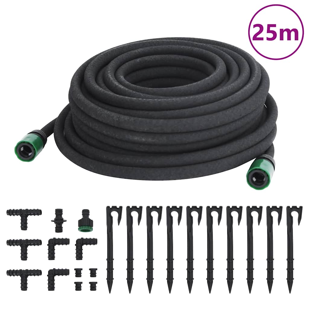 Aia kastmisvoolik, must, 0,6" 25 m, kumm