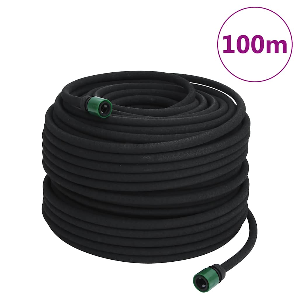 Aia kastmisvoolik, must, 0,6" 100 m, kumm