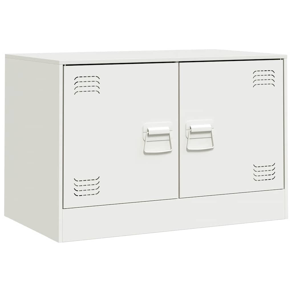 Telerikapid 2 tk, valge, 67 x 39 x 44 cm, teras