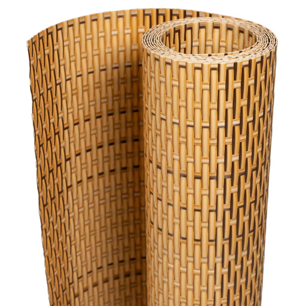 Rõdupiirde kate, helepruun, 300 x 80 cm, polürotang