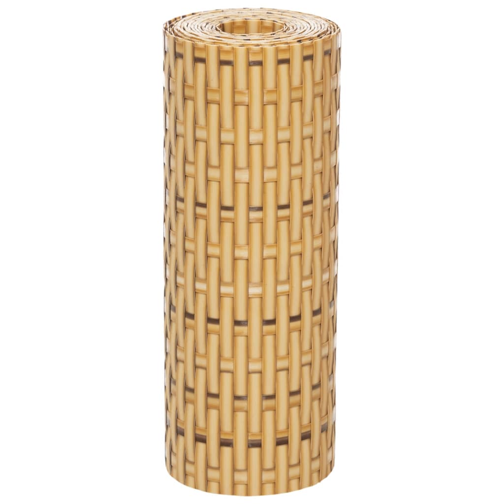 Rõdupiirde katted 10 tk, helepruun, 255 x 19 cm, polürotang