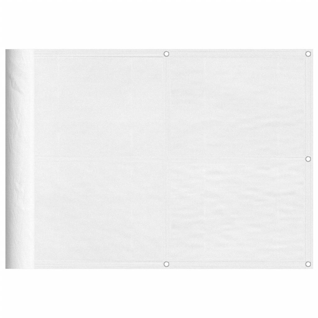 Rõdusirm, valge, 75 x 700 cm, 100% polüester oxford