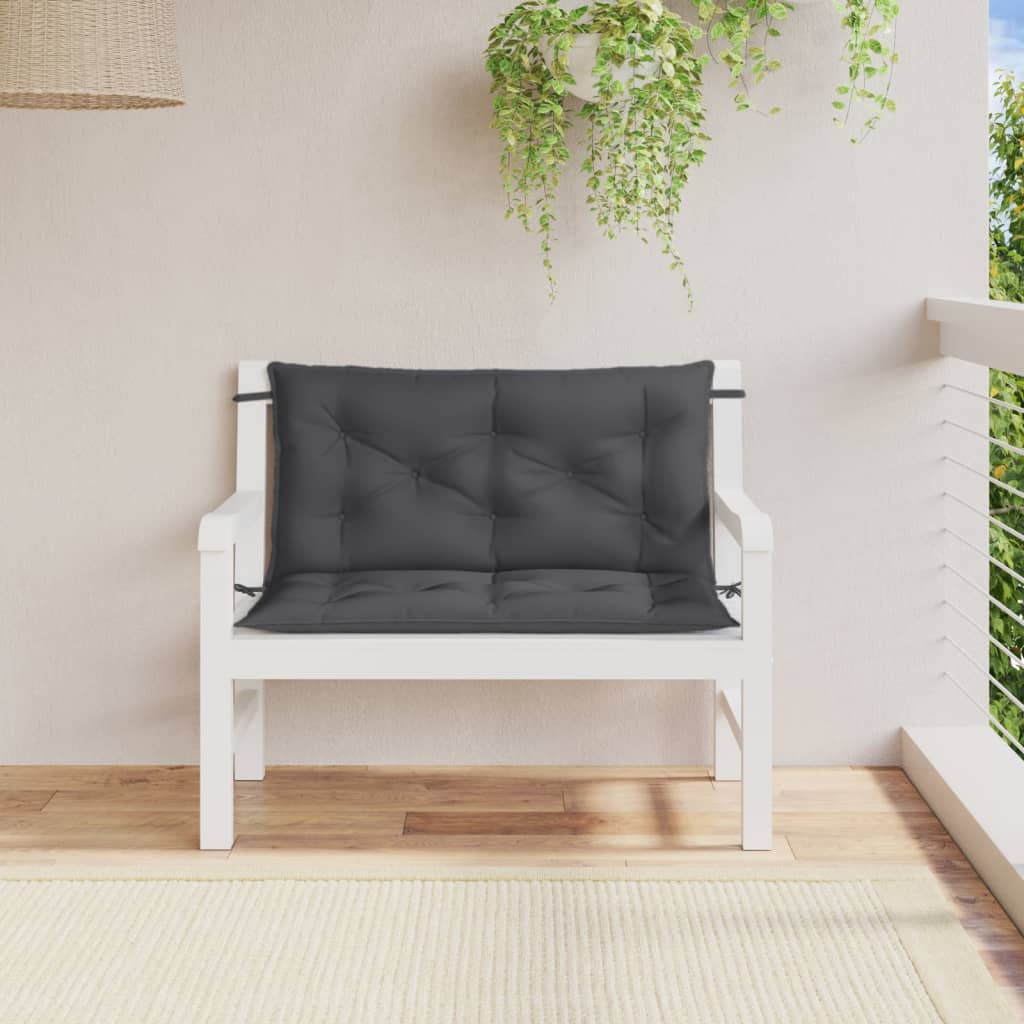 Aiapingi istmepadjad 2 tk, antratsiithall, 100x50x7 cm, kangas