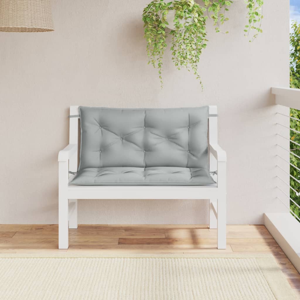 Aiapingi istmepadjad 2 tk, helehall, 100x50x7 cm, kangas