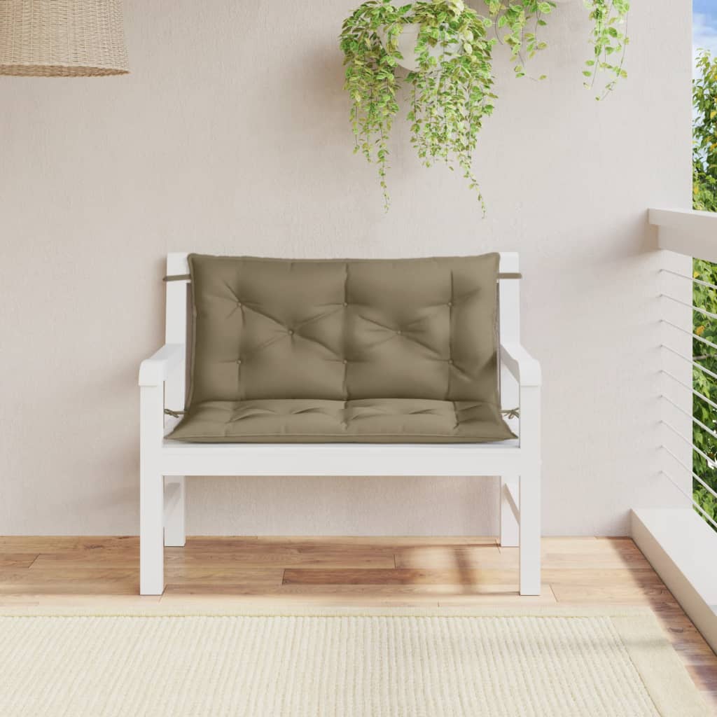 Aiapingi istmepadjad 2 tk, pruunikashall, 100x50x7 cm, kangas