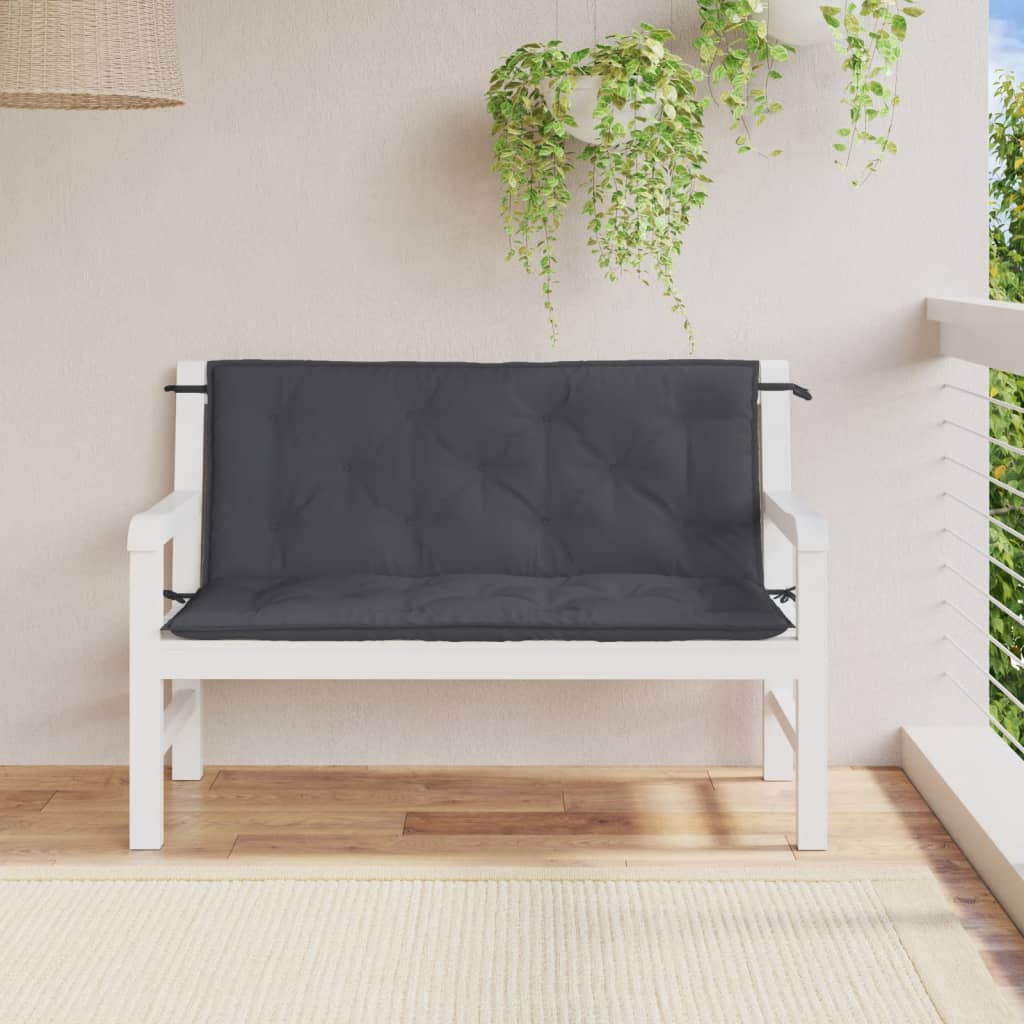 Aiapingi istmepadjad 2 tk, antratsiithall, 120x50x7 cm, kangas