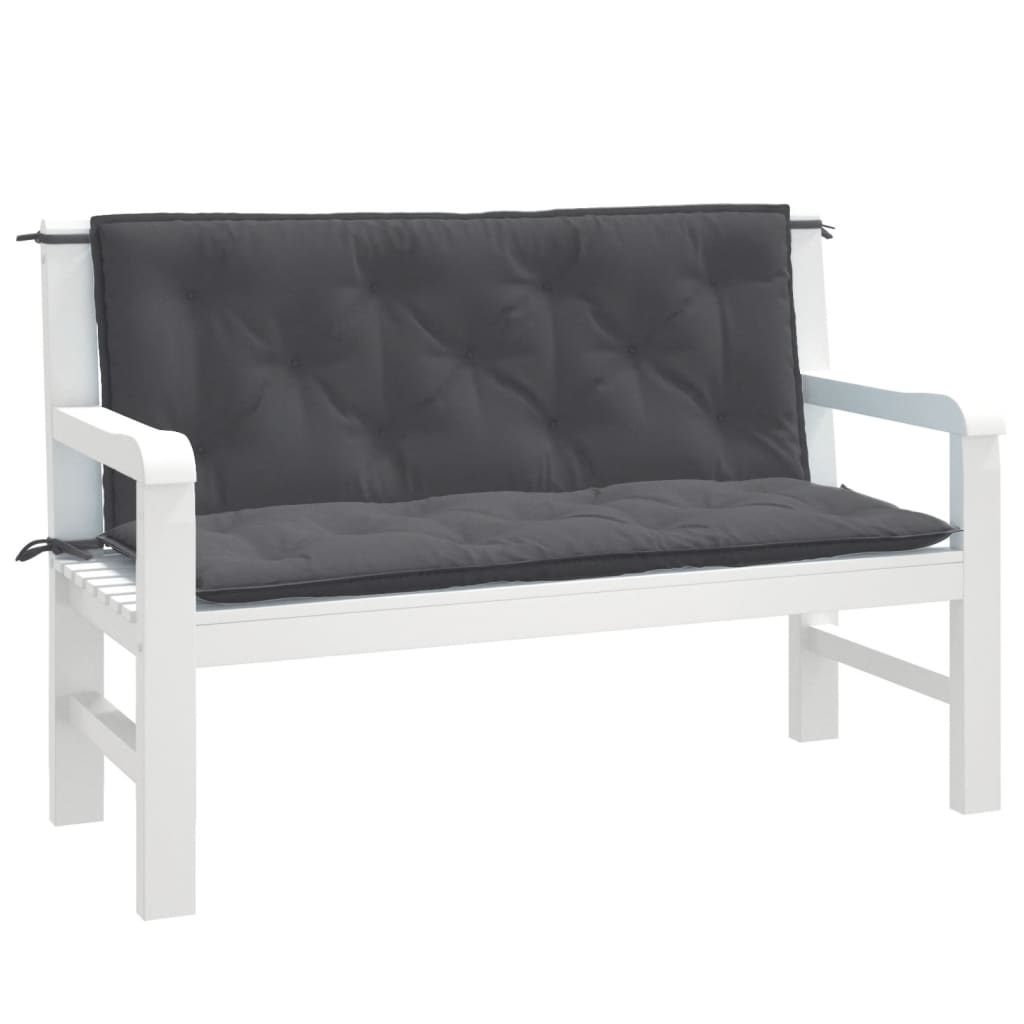 Aiapingi istmepadjad 2 tk, antratsiithall, 120x50x7 cm, kangas