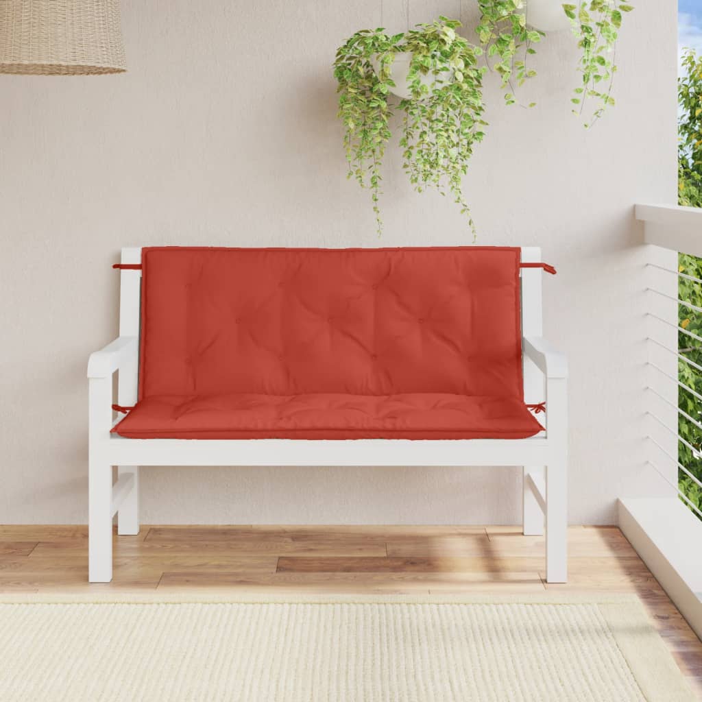 Aiapingi istmepadjad 2 tk, punane, 120x50x7 cm, kangas