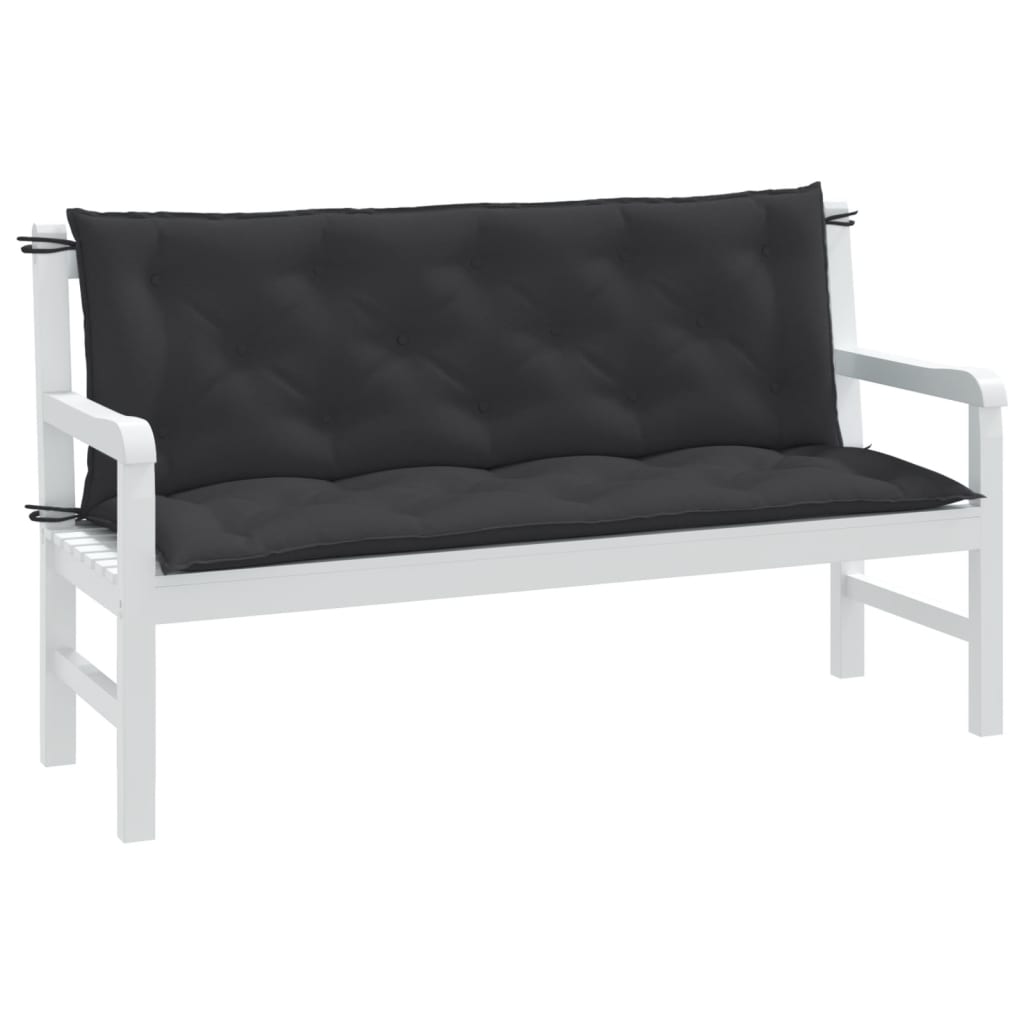 Aiapingi istmepadjad 2 tk, antratsiithall, 150x50x7 cm, kangas