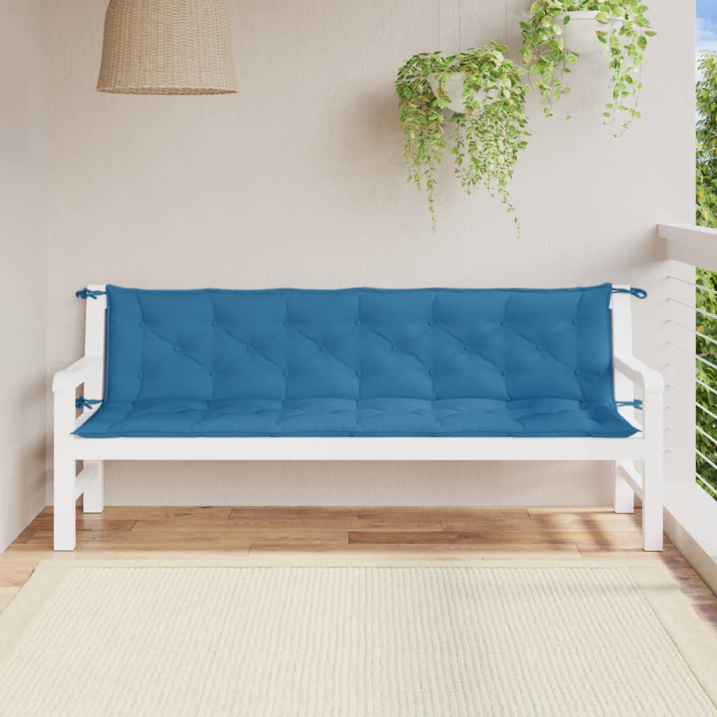 Aiapingi istmepadjad 2tk, sinine, 200x50x7 cm, kangas