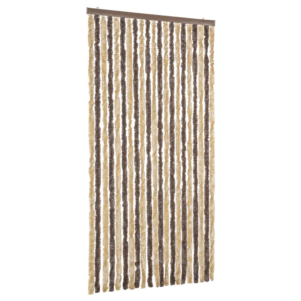 Putukakardin, tumepruun ja beež, 90 x 220 cm, šenill