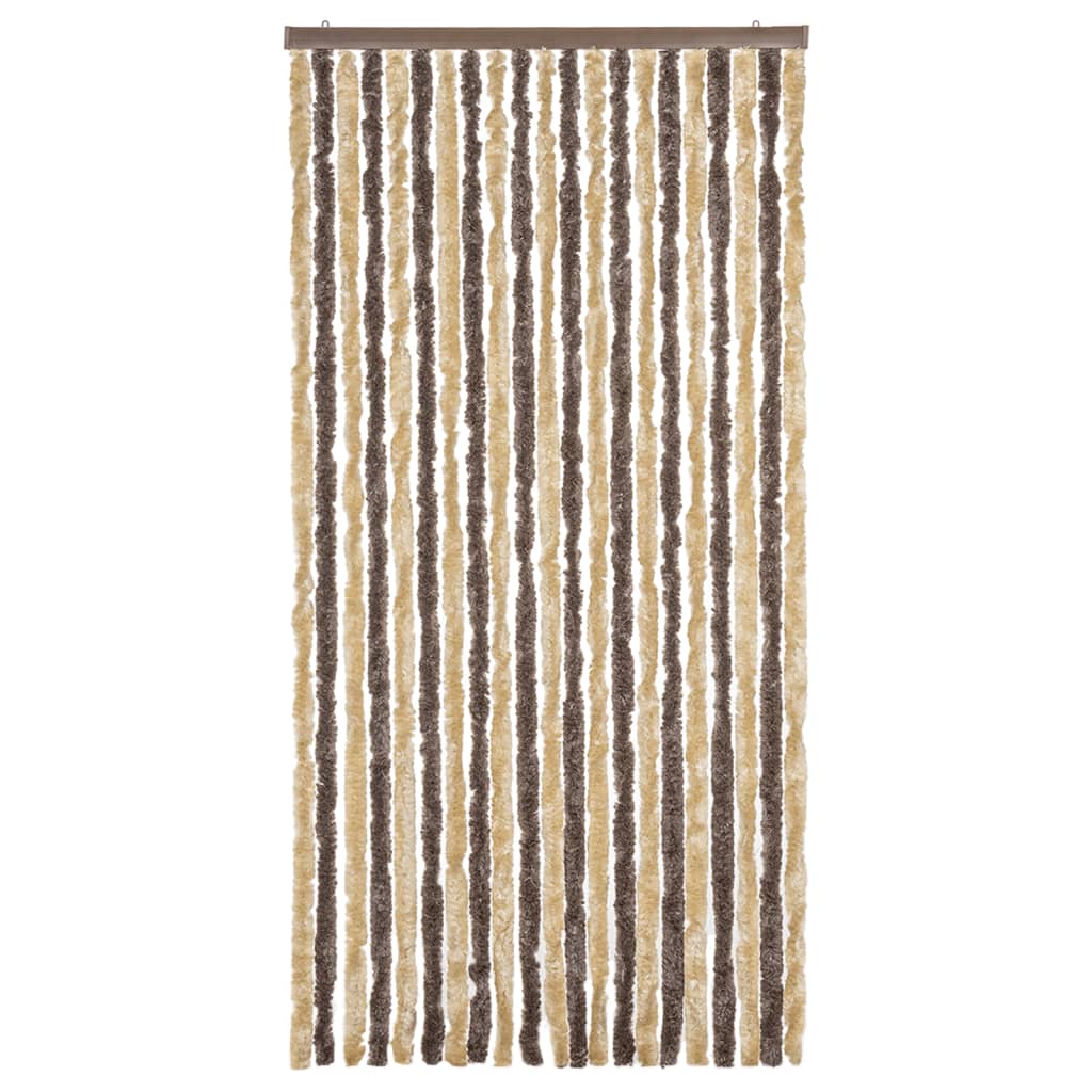 Putukakardin, tumepruun ja beež, 90 x 220 cm, šenill