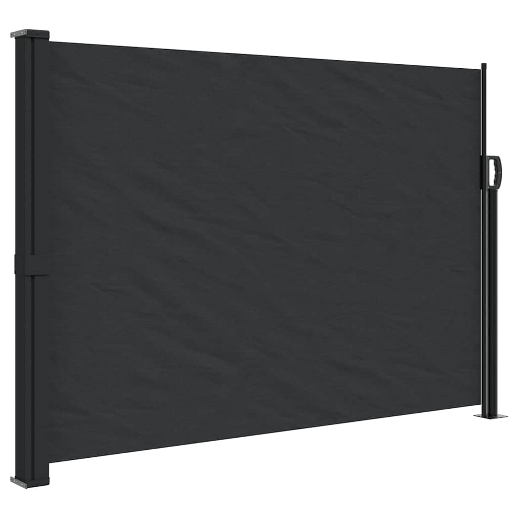 Lahtitõmmatav külgsein, must, 140 x 300 cm