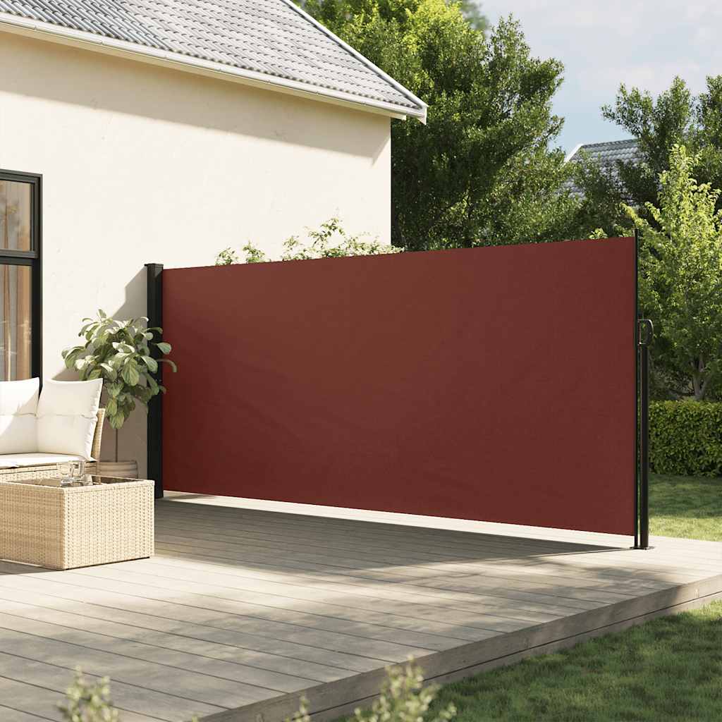 Lahtitõmmatav külgsein, pruun, 180 x 500 cm