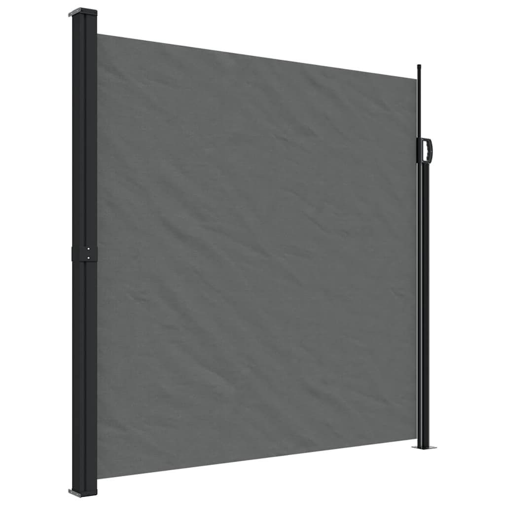 Lahtitõmmatav külgsein, antratsiithall, 200 x 500 cm
