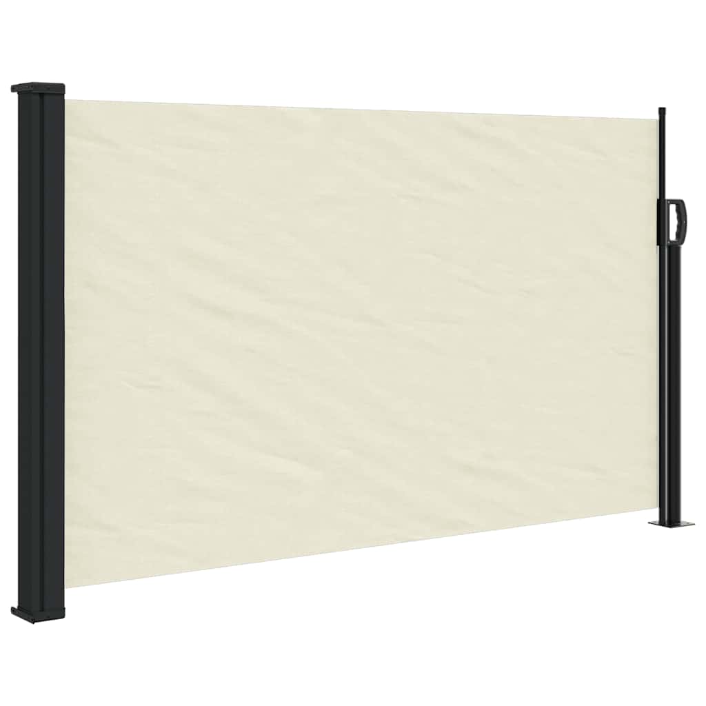Lahtitõmmatav külgsein, kreemjasvalge, 120 x 600 cm