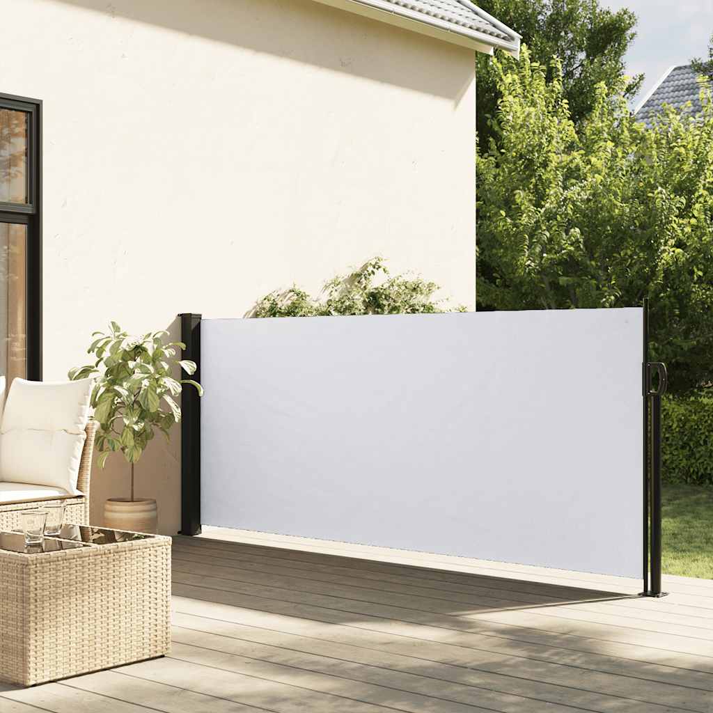 Lahtitõmmatav külgsein, valge, 120 x 600 cm