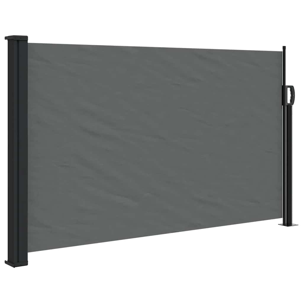 Väljatõmmatav külgmarkiis, antratsiithall, 120 x 600 cm