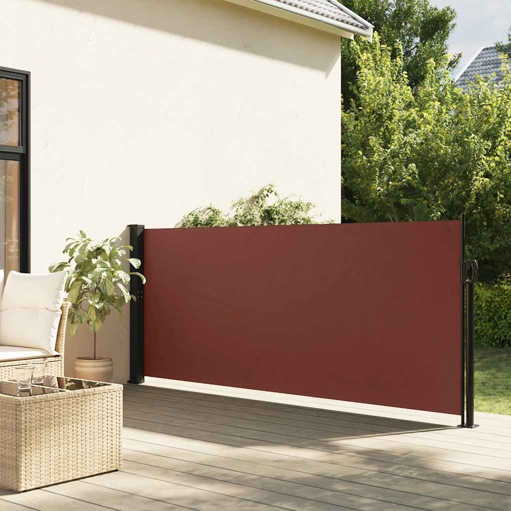 Lahtitõmmatav külgsein, pruun, 140 x 600 cm