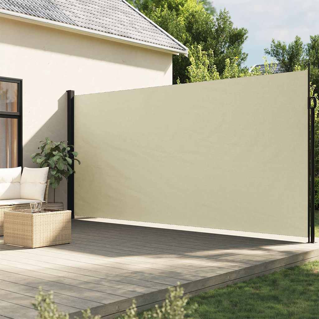 Lahtitõmmatav külgsein, kreemjas, 200 x 600 cm