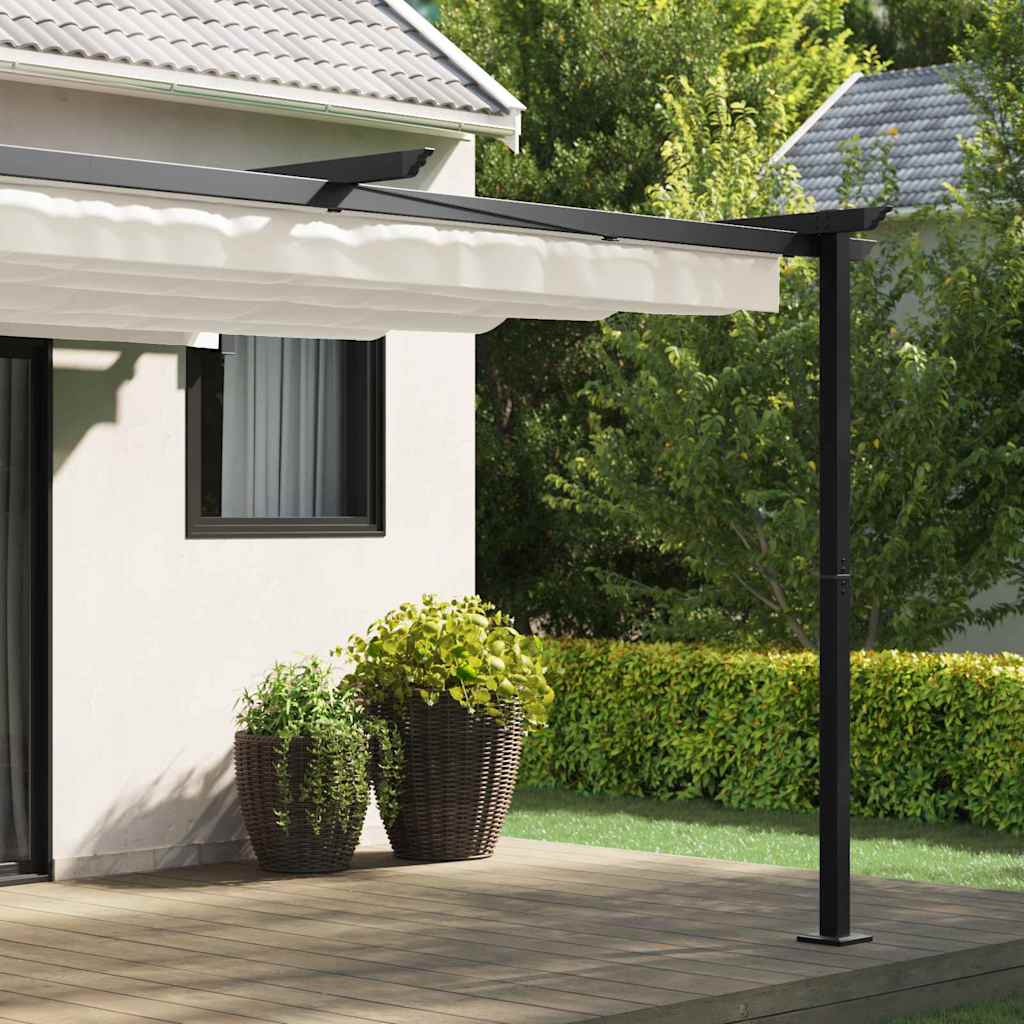 Paviljon 400 x 300 x 200 cm Kreemjas Polüester