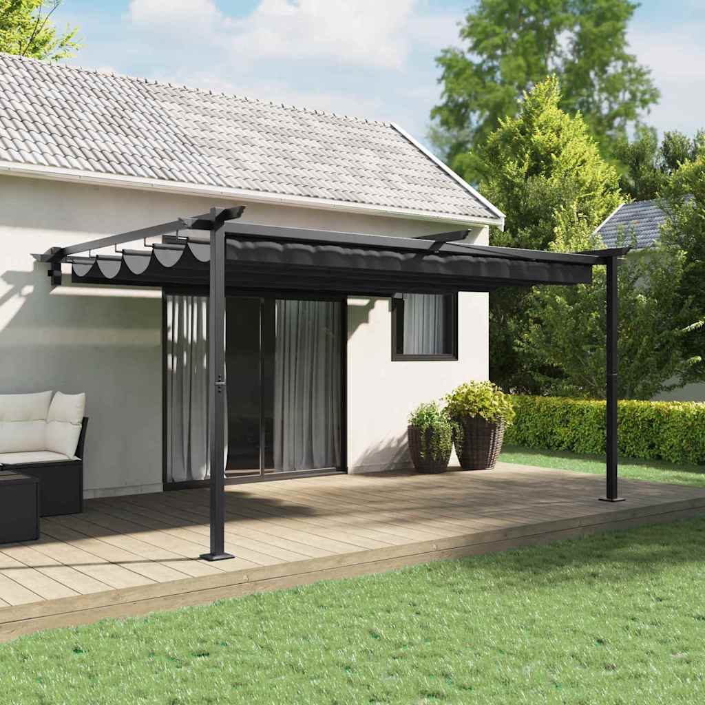 Paviljon 400 x 300 x 200 cm Antratsiit Polüester