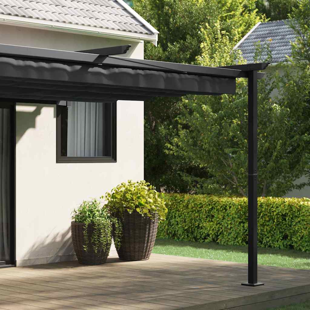 Paviljon 400 x 300 x 200 cm Antratsiit Polüester