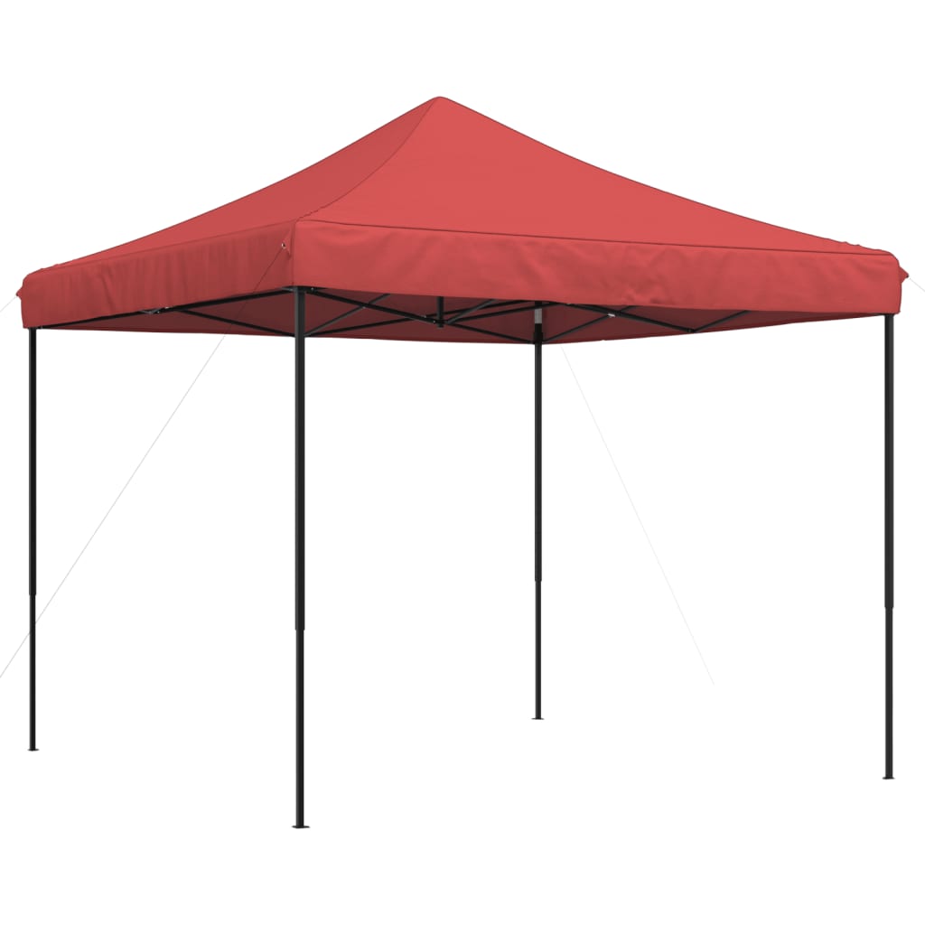 Kokkupandav pop-up peotelk, burgundia, 292x292x315 cm