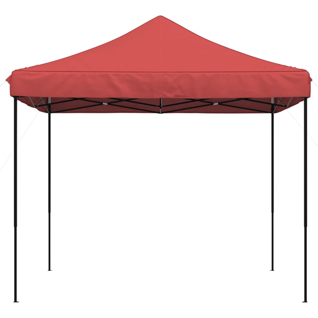 Kokkupandav pop-up peotelk, burgundia, 292x292x315 cm