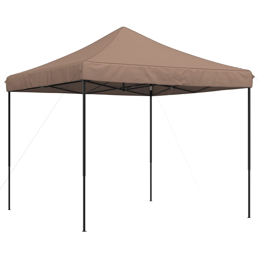 Kokkupandav pop-up peotelk, pruun, 292x292x315 cm