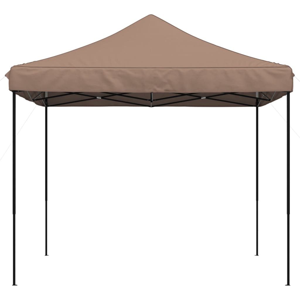 Kokkupandav pop-up peotelk, pruun, 292x292x315 cm
