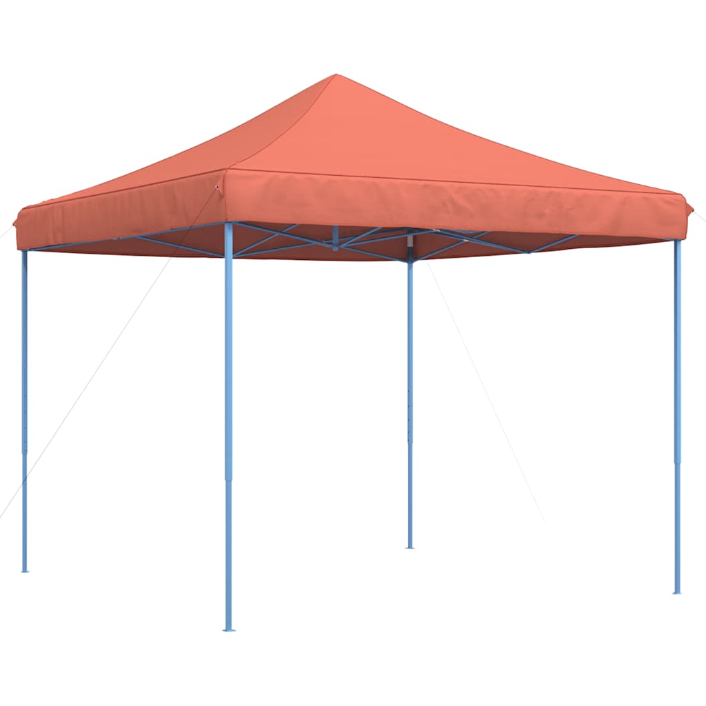 Kokkupandav pop-up peotelk, terrakota, 292x292x315 cm
