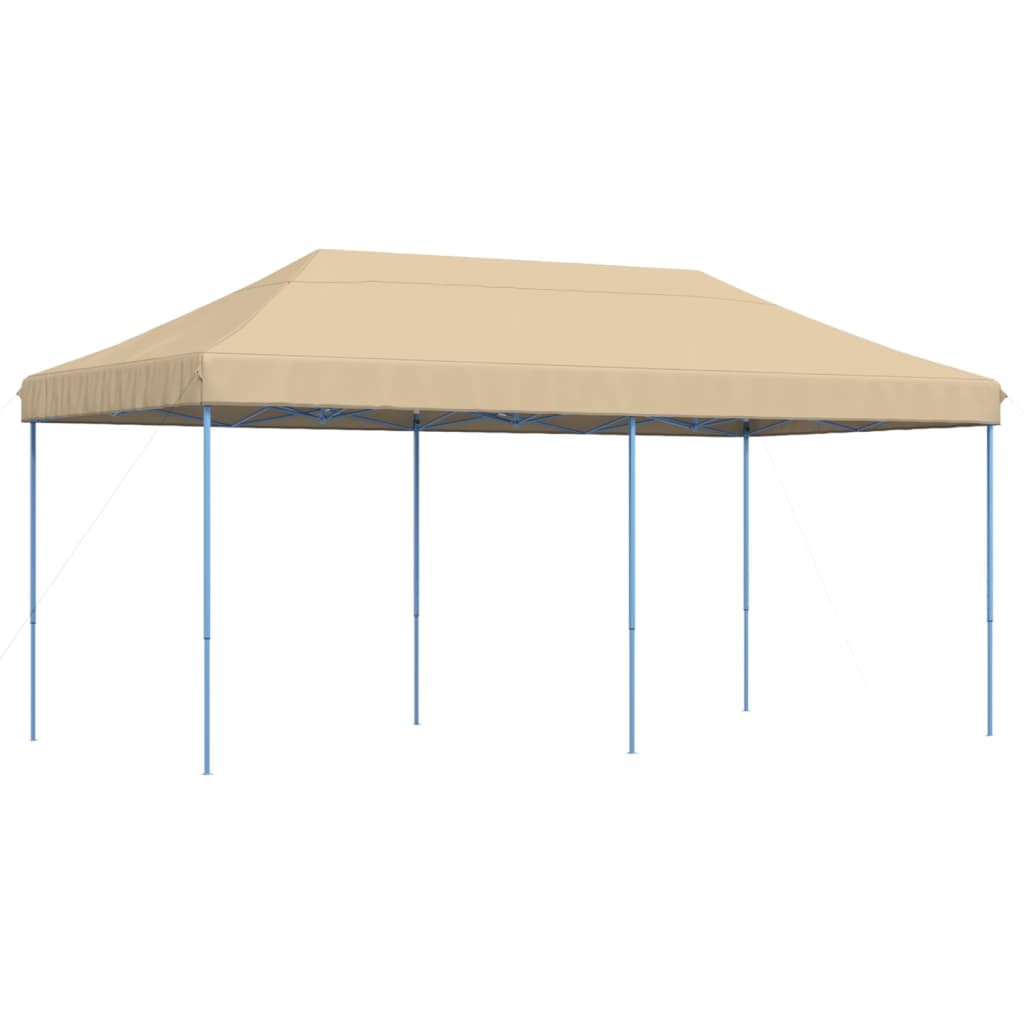 Kokkupandav pop-up peotelk, beež, 580x292x315 cm