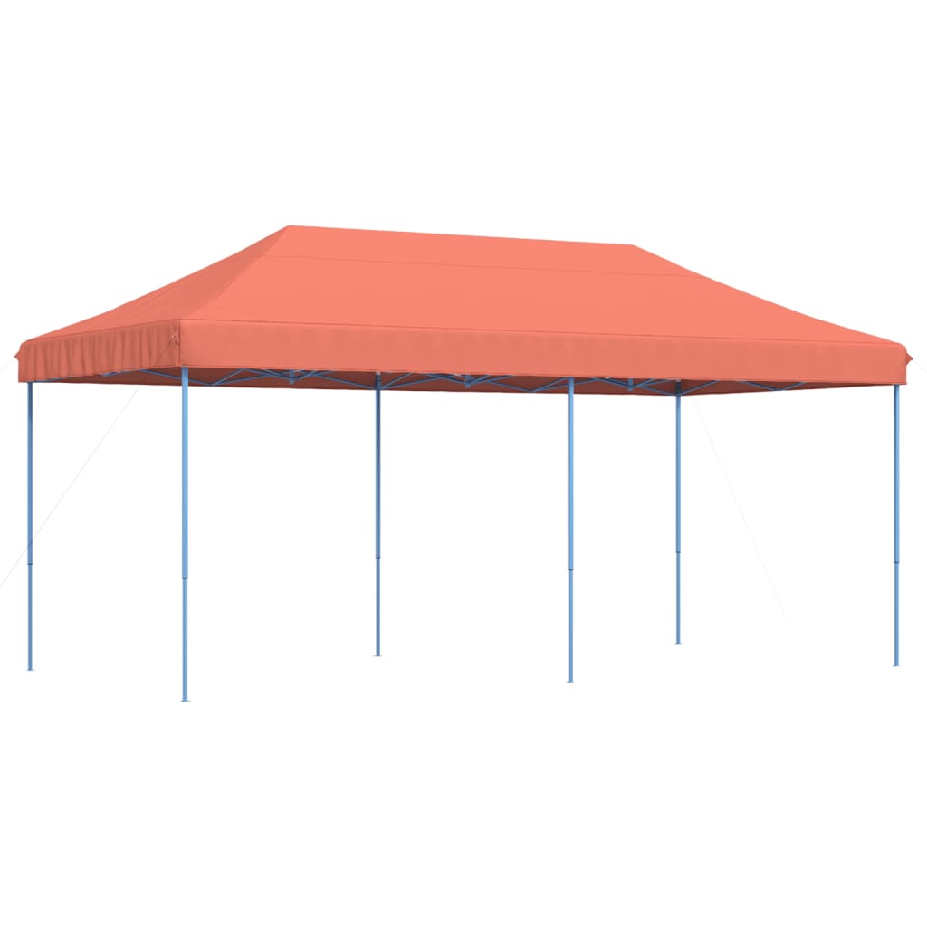 Kokkupandav pop-up peotelk, terrakota, 580x292x315 cm