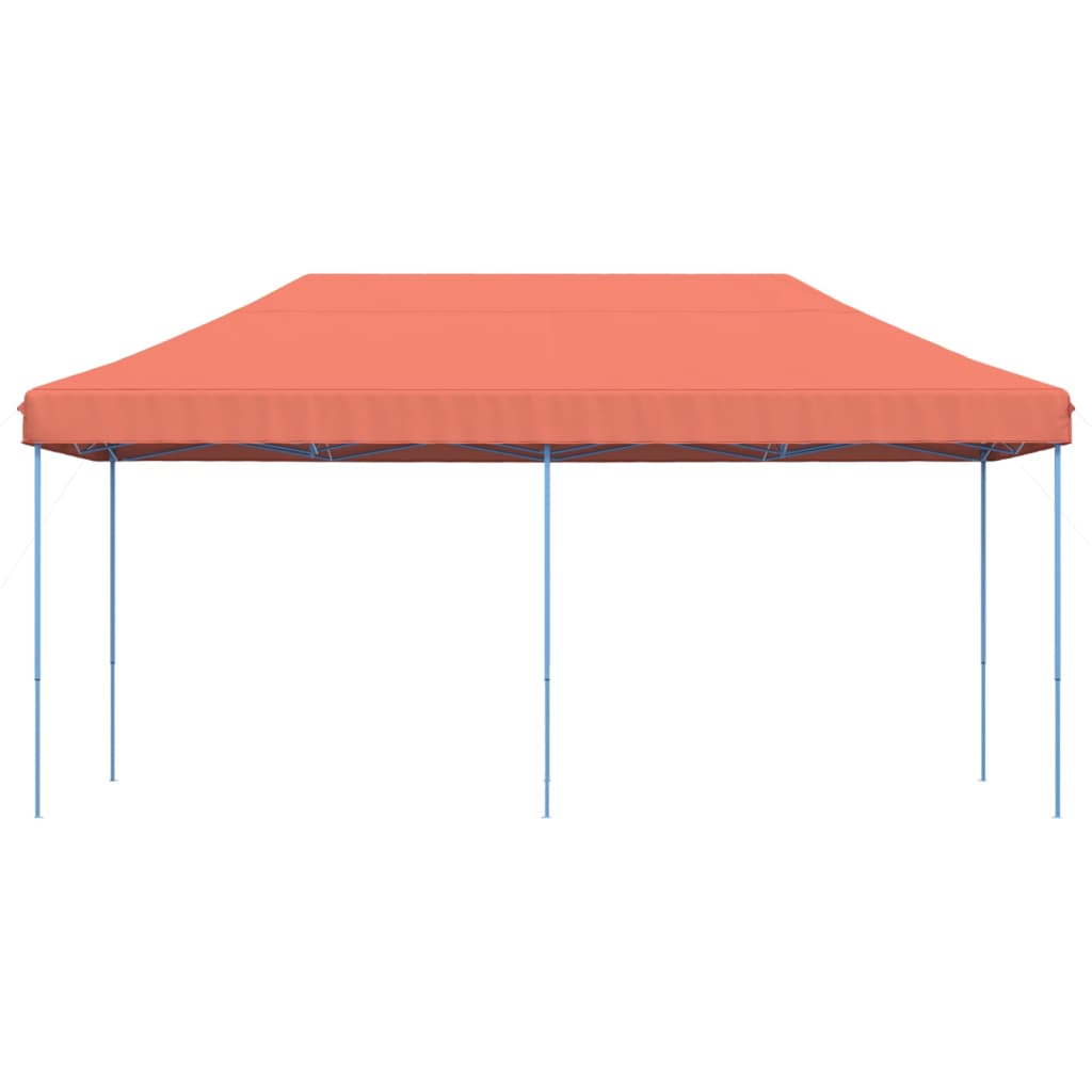 Kokkupandav pop-up peotelk, terrakota, 580x292x315 cm