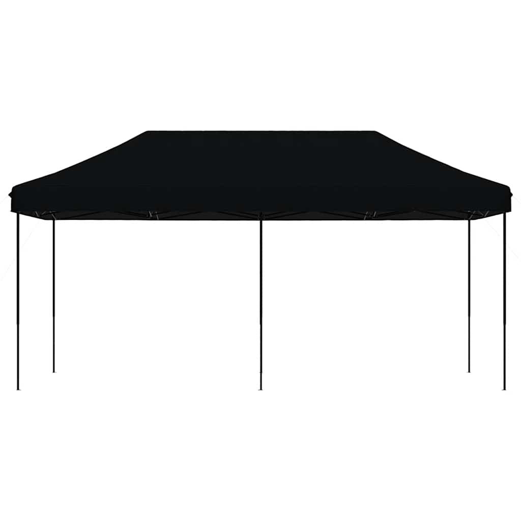 Kokkupandav pop-up peotelk, must, 580x292x315 cm