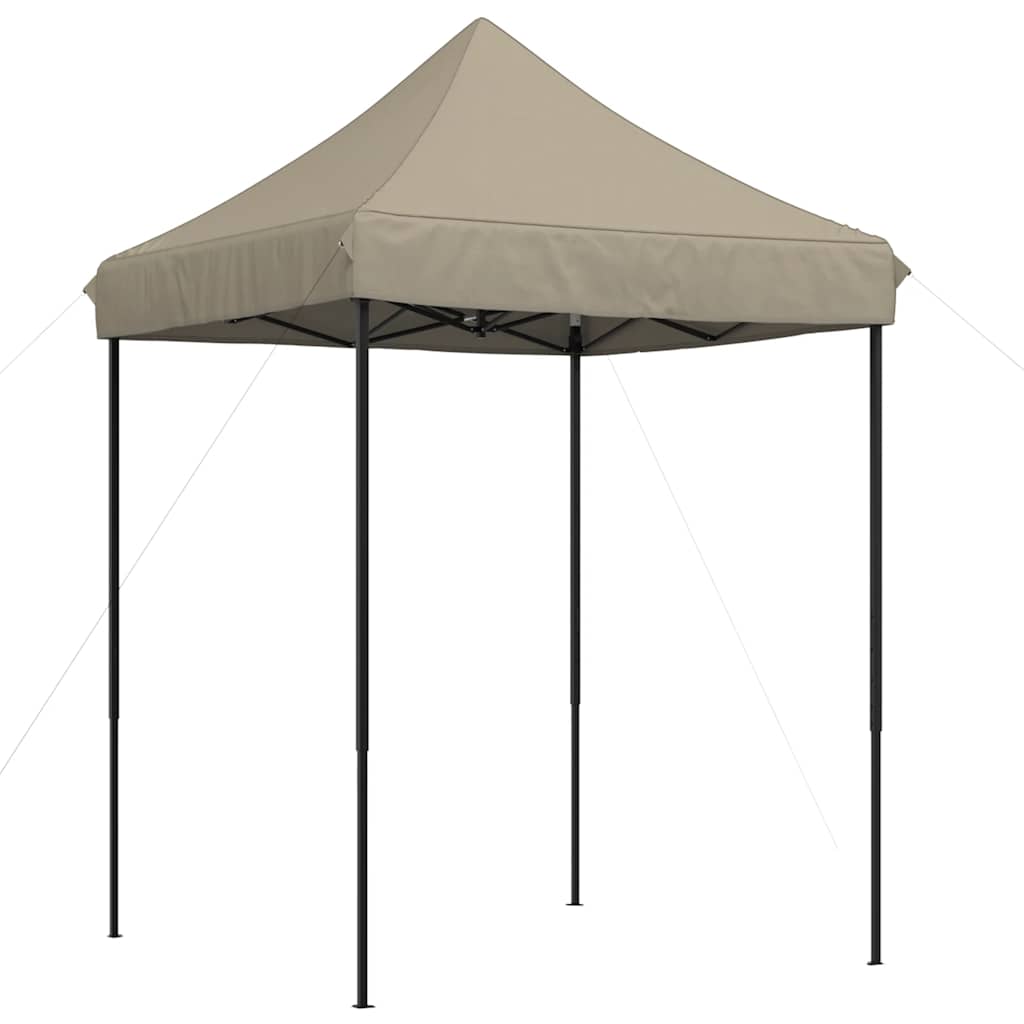 Kokkupandav pop-up peotelk, pruunikashall, 200x200x306 cm