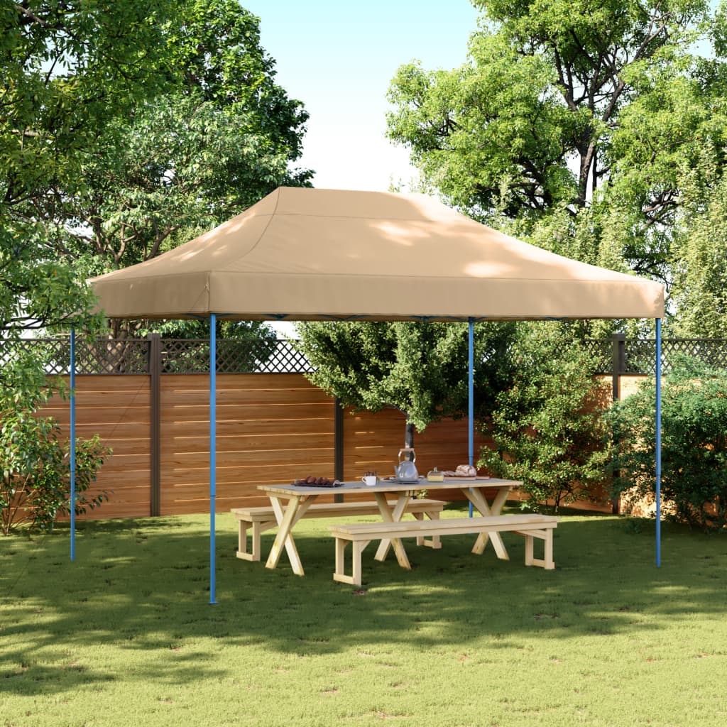 Kokkupandav pop-up peotelk, beež, 292 x 292 x 315 cm