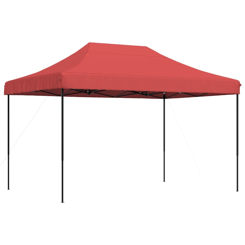 Kokkupandav pop-up peotelk, burgundia, 410x279x315 cm
