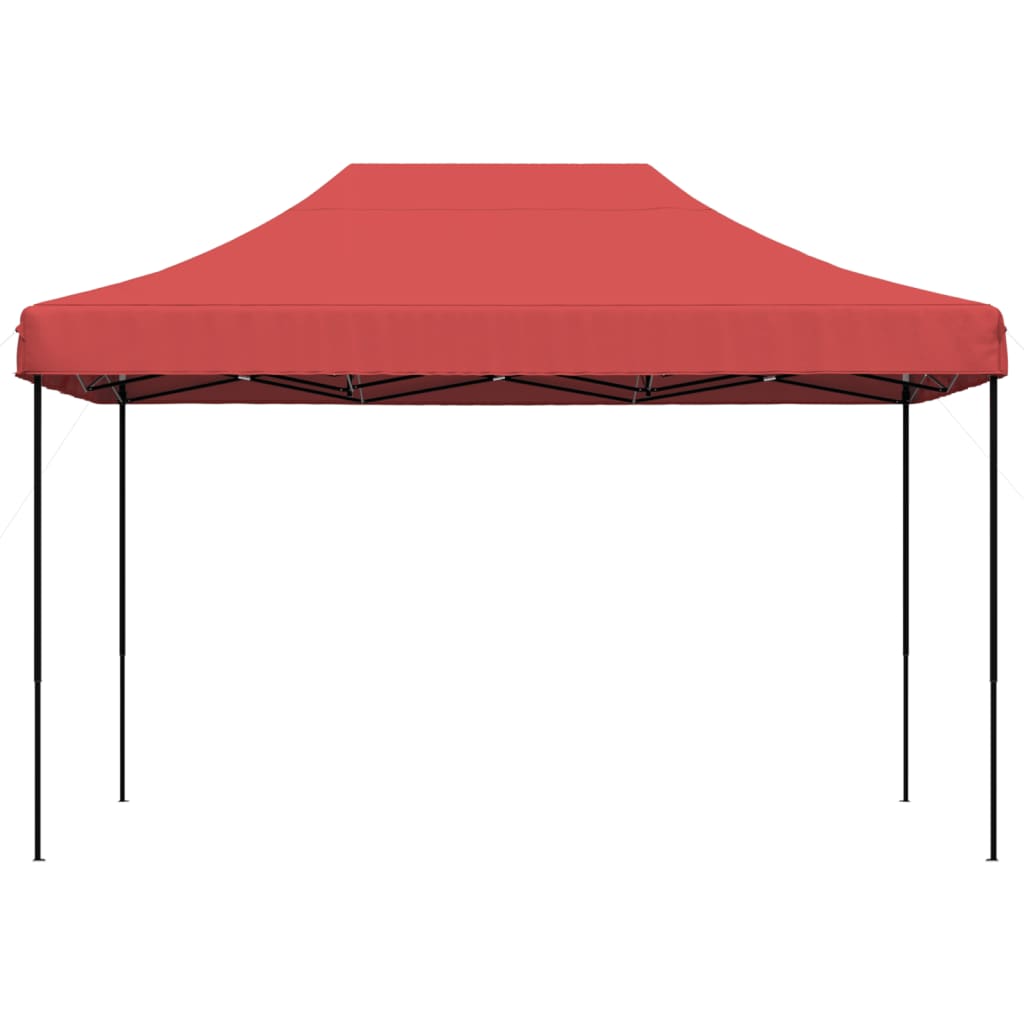 Kokkupandav pop-up peotelk, burgundia, 410x279x315 cm